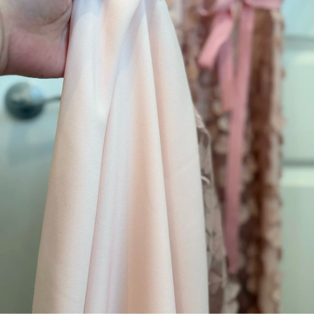 NWOT Marella by Max Mara Flora Long Dress Powder Pink Size: US6 M Spring/ Party - Picture 10 of 16